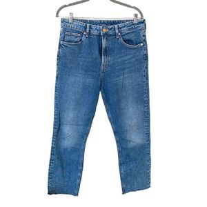H&M &DENIM Cropped Vintage Slim Denim Sz‎ 10